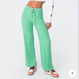 NWT Edikted Knit Pants